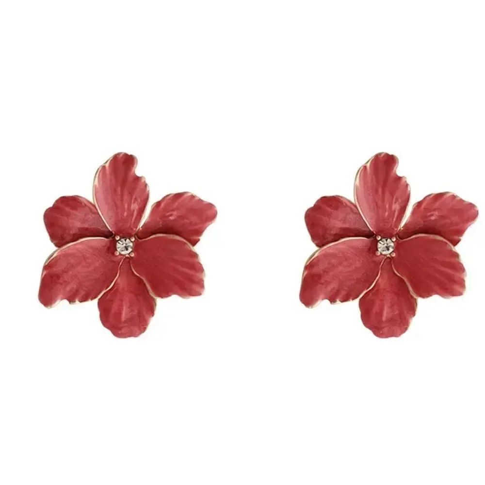 Flower earrings N794